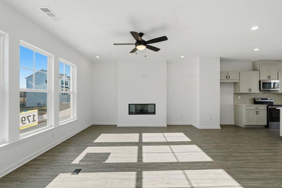 Spacious, unfurnished interior of a new home in Chandler Run, Tucker (Image 21). Spacious, unfurnished interior of a new home in Chandler Run, Tucker (Image 21).