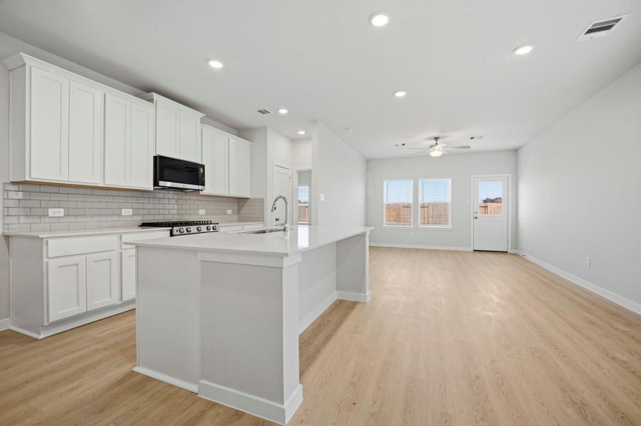 Furnished interior view inside a new home in Barrett Crossing, Crosby (Image 10).