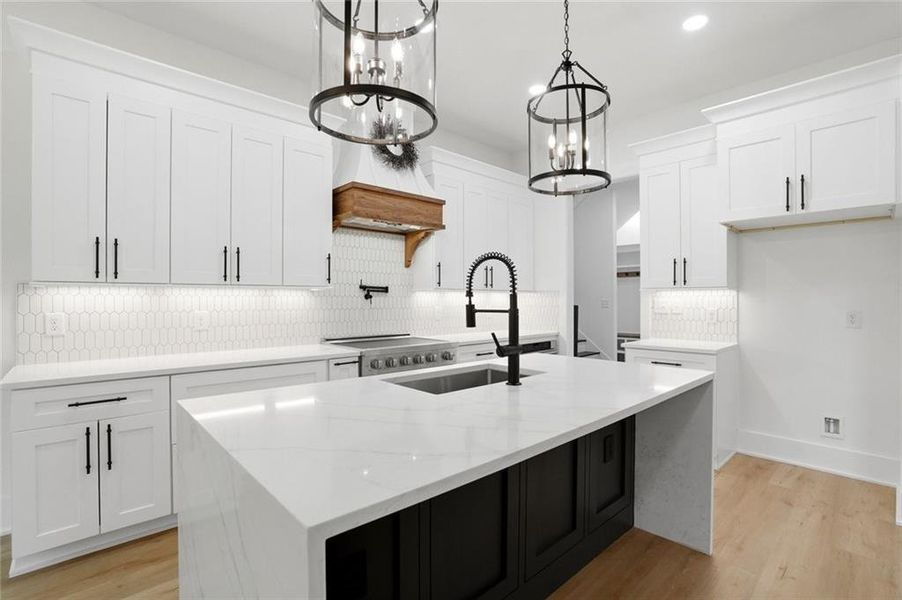 Furnished interior view inside a new home in , Covington (Image 7).
