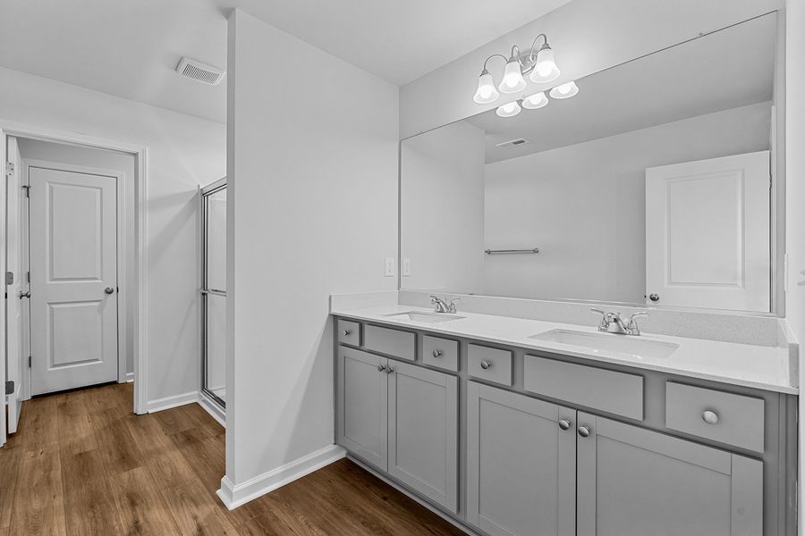 Furnished interior view inside a new home in Hanes Lake, Winston-Salem (Image 12).