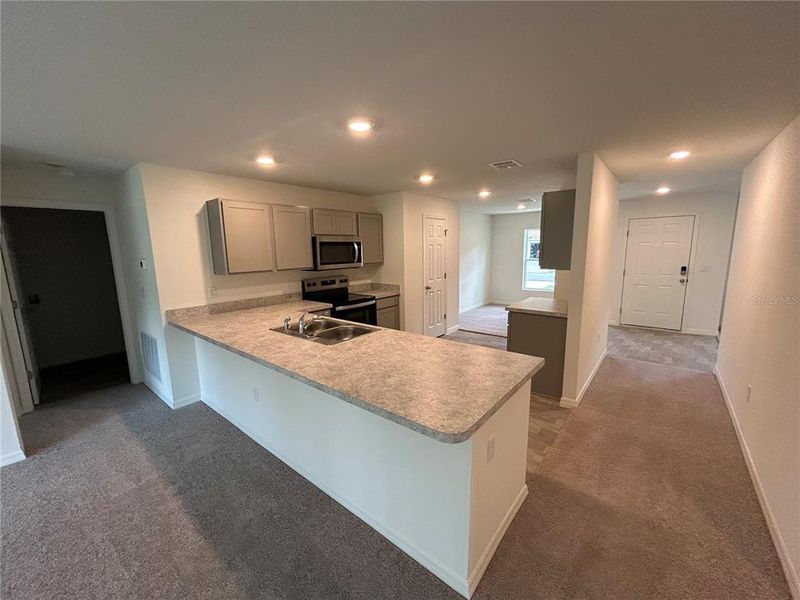 Furnished interior view inside a new home in Palm Coast: Value Collection, Palm Coast (Image 4).