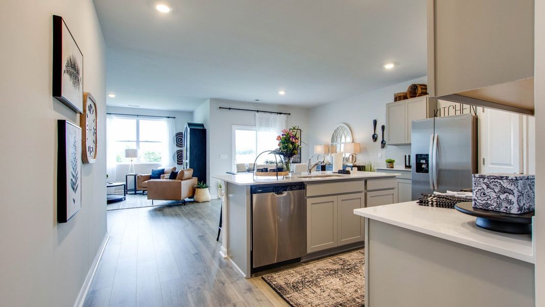 Furnished interior view inside a new home in Nexus North, Gallatin (Image 11).
