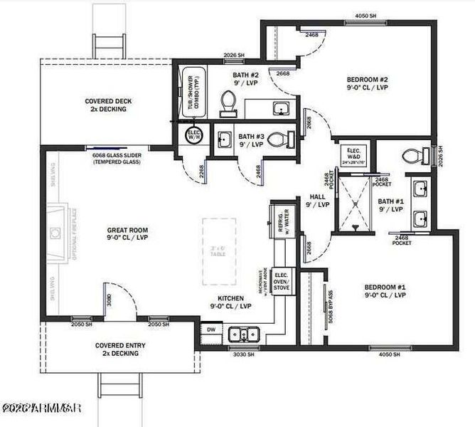 901sf Show Low BLuff