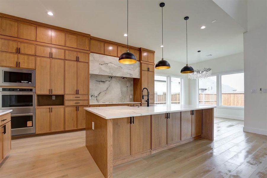 Furnished interior view inside a new home in , Keller (Image 9).