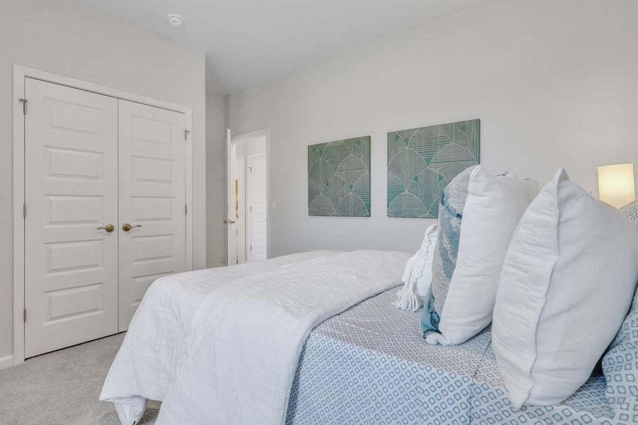 Representative furnished interior of a home built from the TUSCAN by D.R. Horton in Westbrook Retreat Villas at Savannah Quarters, Pooler (Image 28).