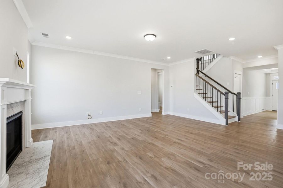 Spacious, unfurnished interior of a new home in Carrington, Stanley (Image 46).