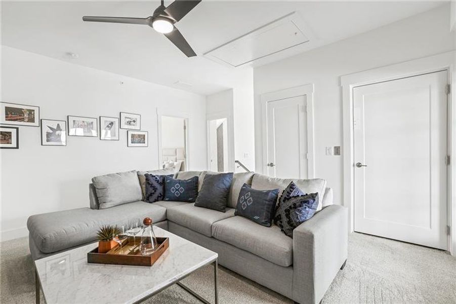 Furnished interior view inside a new home in , Ball Ground (Image 51). Furnished interior view inside a new home in , Ball Ground (Image 51).