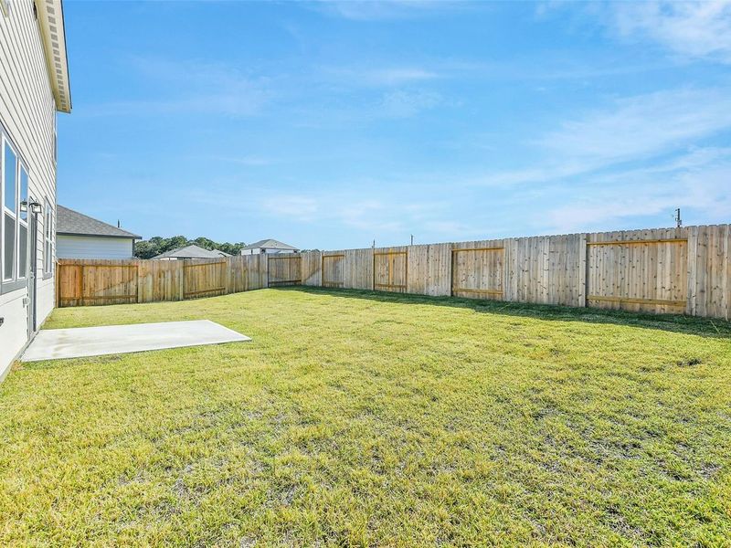Exterior details and patio area of a home in Liberty Estates, Cleveland (Image 4). Exterior details and patio area of a home in Liberty Estates, Cleveland (Image 4).