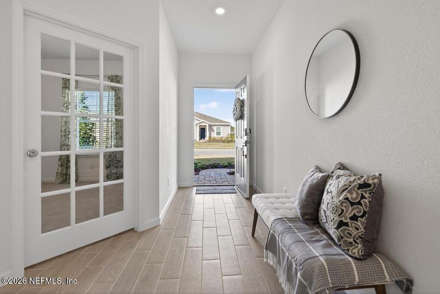 Furnished interior view inside a new home in Trailmark, St. Augustine (Image 7). Furnished interior view inside a new home in Trailmark, St. Augustine (Image 7).