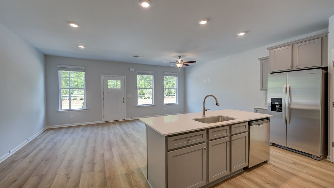 Furnished interior view inside a new home in Avery Landing, McDonough (Image 15).