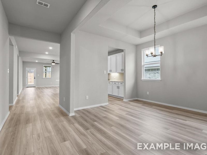Spacious, unfurnished interior of a new home in Hickory Ridge, Elmendorf (Image 14).