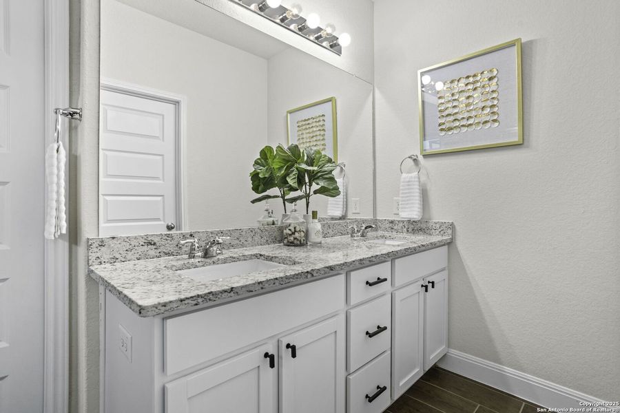 Furnished interior view inside a new home in Canyon View, San Antonio (Image 10). Furnished interior view inside a new home in Canyon View, San Antonio (Image 10).