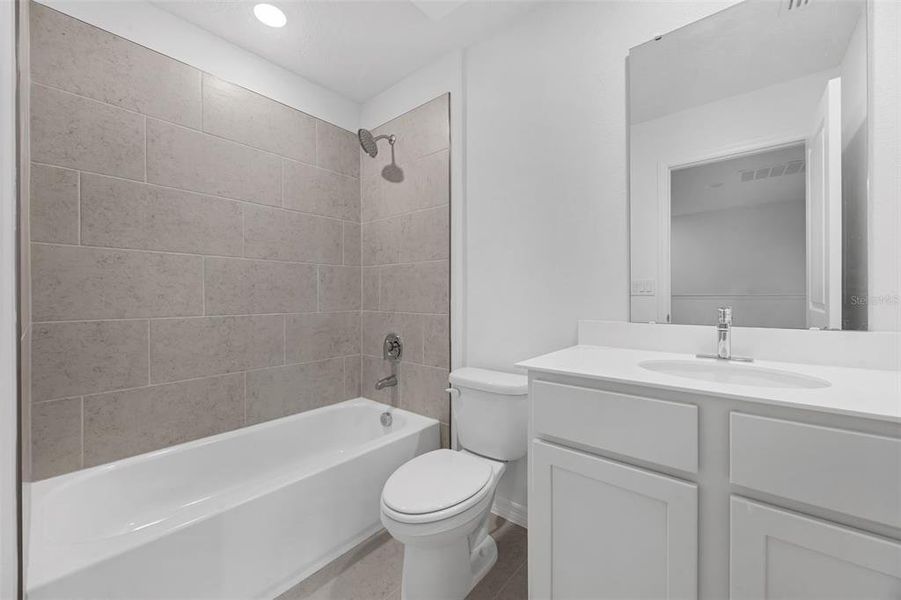 Furnished interior view inside a new home in Delaney Reserve, Deland (Image 8).