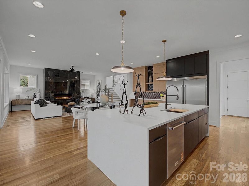 Furnished interior view inside a new home in , Charlotte (Image 33).