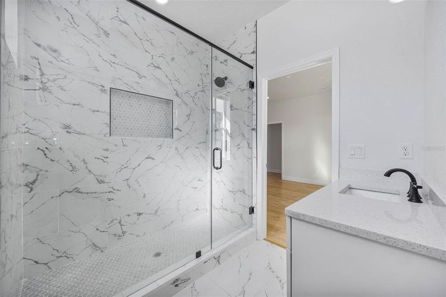 Furnished interior view inside a new home in , Tampa (Image 9).