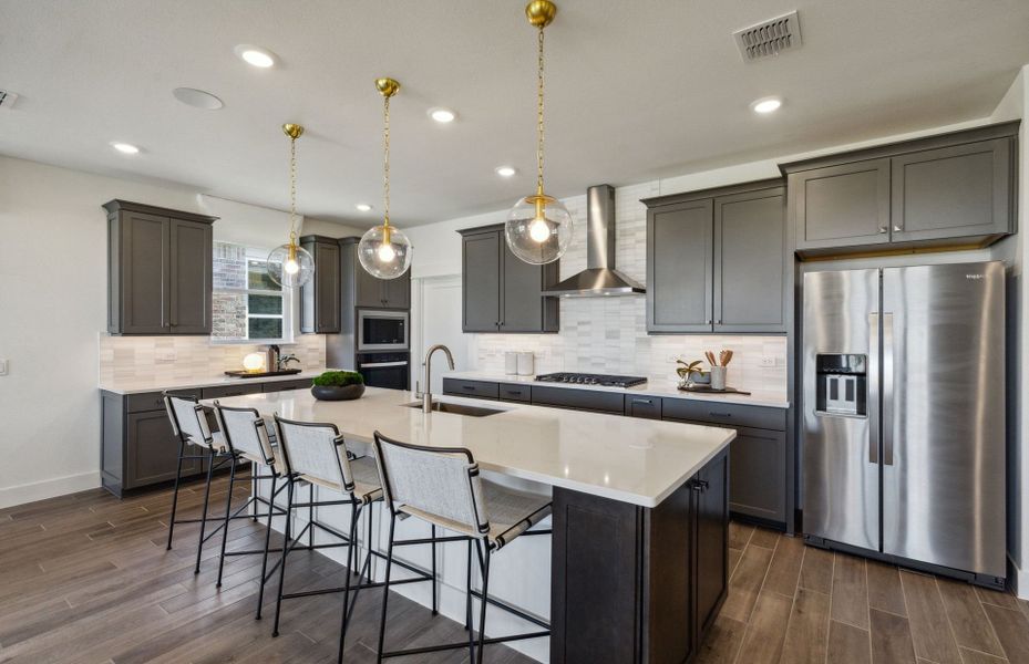 Representative furnished interior of a home built from the Palmary by Del Webb in Del Webb Sonoma Verde, Rockwall (Image 8).
