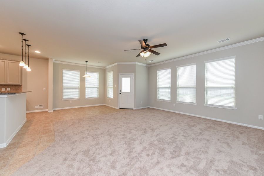 Representative unfurnished interior of a home built from the Floor Plan 2201 by Colina Homes in Grand Magnolia, Magnolia (Image 25).