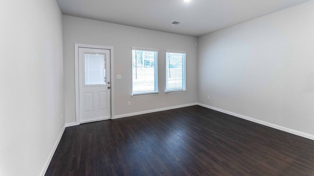 Spacious, unfurnished interior of a new home in The Canopies, Splendora (Image 20).