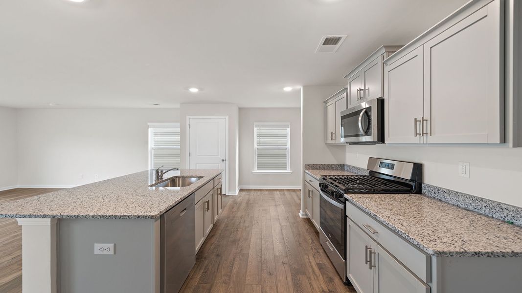 Furnished interior view inside a new home in Harrier Point, Woodruff (Image 10).