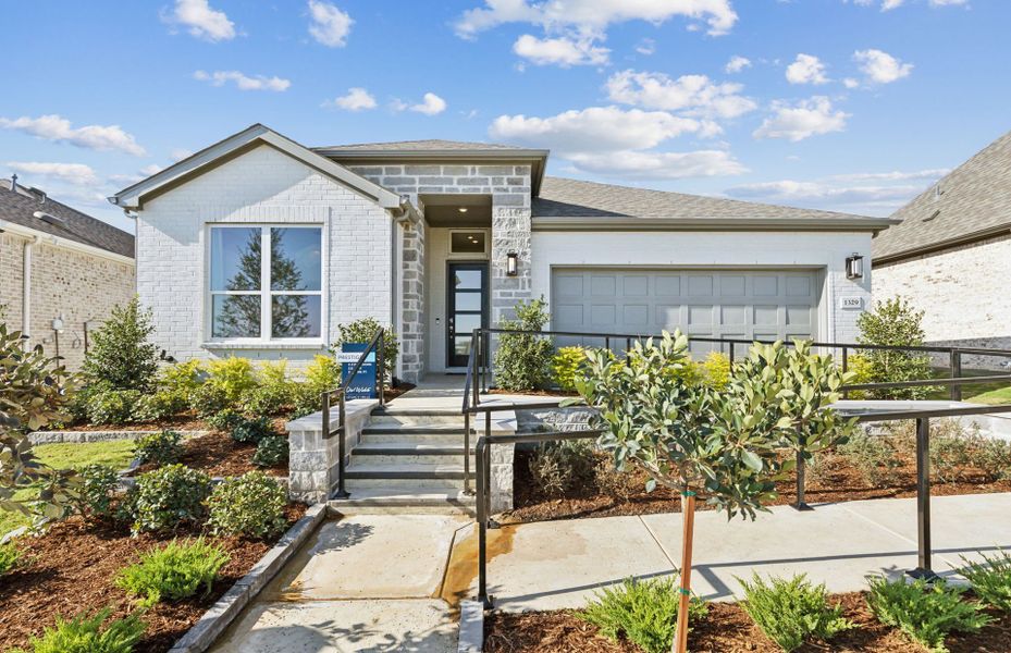 Representative exterior details of a home built from the Prestige by Del Webb in Del Webb at Legacy Hills, Celina (Image 2). Representative exterior details of a home built from the Prestige by Del Webb in Del Webb at Legacy Hills, Celina (Image 2).