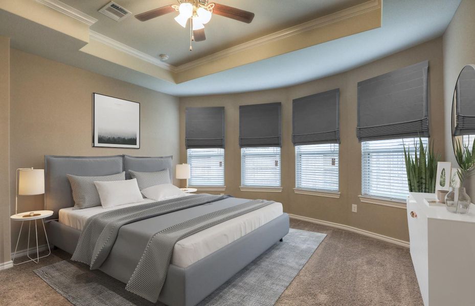 MODEL HOME images may NOT be consistent with the finished product.