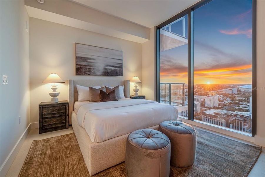 Furnished interior view inside a new home in , St. Petersburg (Image 41).