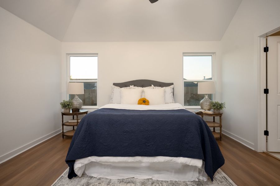 Representative furnished interior of a home built from the The Rose by Avonley Homes in Pinemont, Bryan (Image 9).