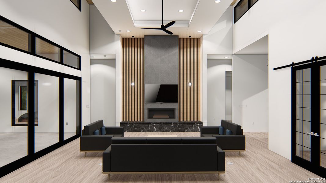 Furnished interior view inside a new home in , San Antonio (Image 5).