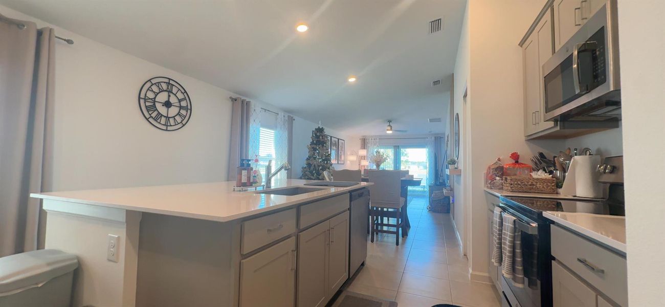 Furnished interior view inside a new home in , Palm Bay (Image 14). Furnished interior view inside a new home in , Palm Bay (Image 14).
