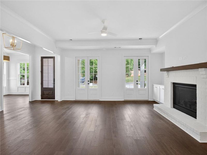 Spacious, unfurnished interior of a new home in , Suwanee (Image 45).