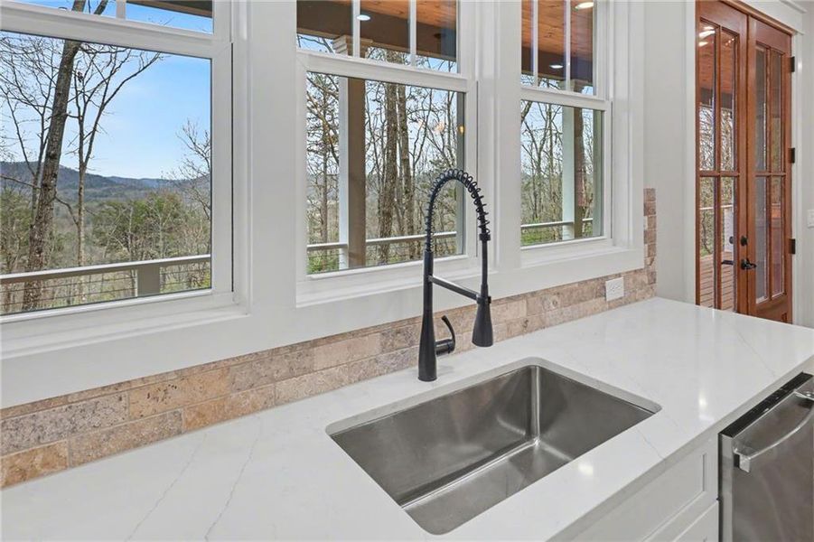 Close-up of interior finishes inside a home in , Clayton (Image 17).