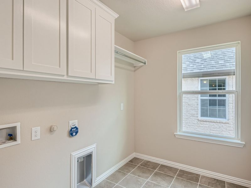 Plan 1407 Laundry Room Representative Photo