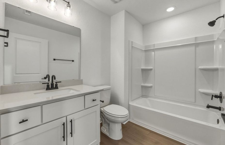 Furnished interior view inside a new home in Sun City Texas, Georgetown (Image 6).