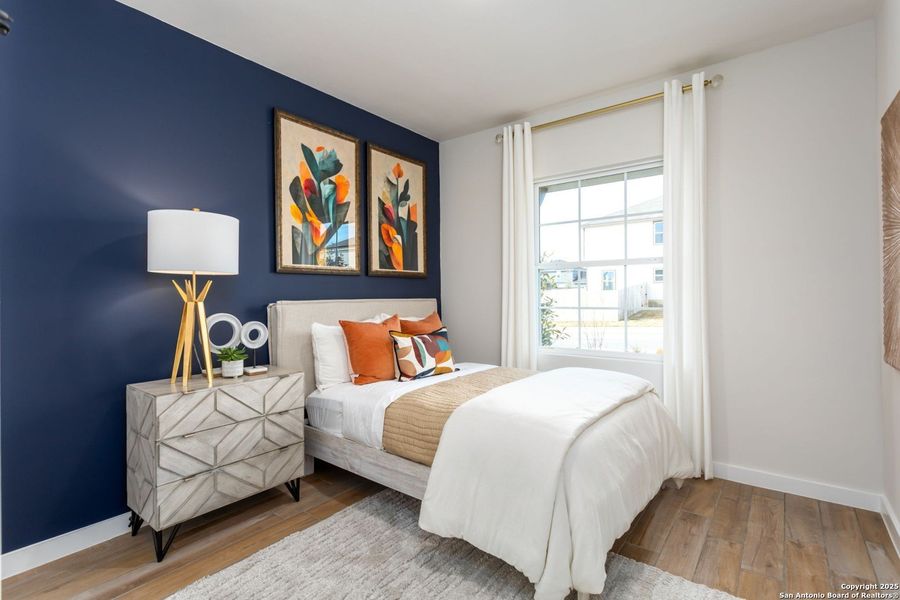 Furnished interior view inside a new home in Hunter's Ranch, San Antonio (Image 9).