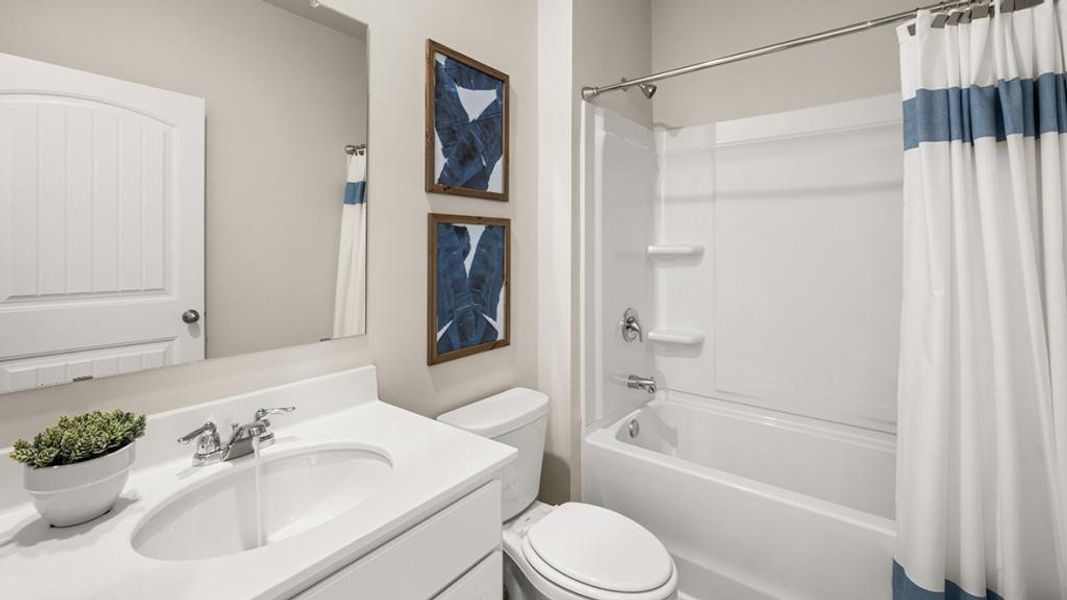 Furnished interior view inside a new home in Thompson Ridge, Dallas (Image 8).