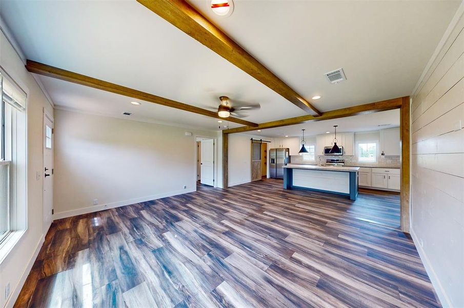 Spacious, unfurnished interior of a new home in , Grand Saline (Image 16). Spacious, unfurnished interior of a new home in , Grand Saline (Image 16).