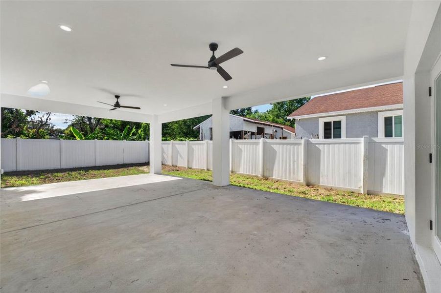 Exterior details and patio area of a home in , Lakeland (Image 30). Exterior details and patio area of a home in , Lakeland (Image 30).