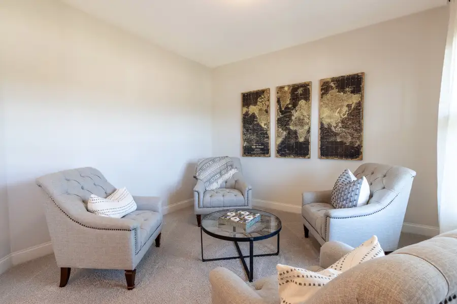 Furnished interior view inside a new home in Calgary Downs, Winder (Image 14). Furnished interior view inside a new home in Calgary Downs, Winder (Image 14).