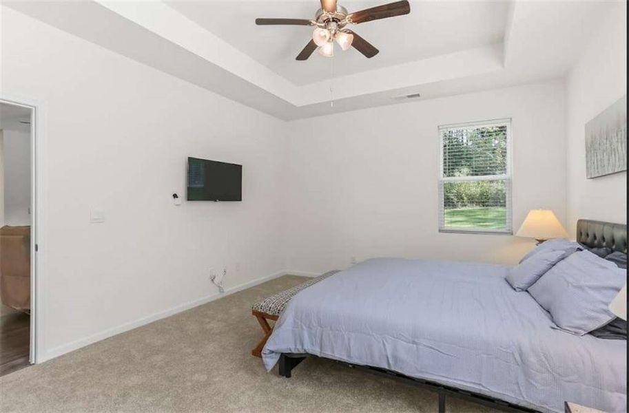 Furnished interior view inside a new home in The Villages at Oakshire, Atlanta (Image 15).
