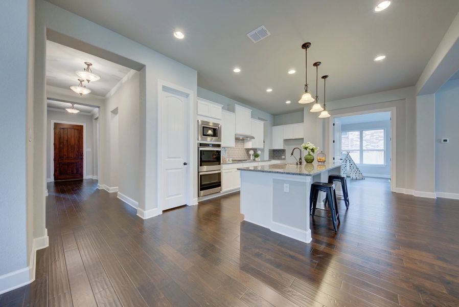 Representative furnished interior of a home built from the Carmen by Ashton Woods in Megan's Landing 70's, Castroville (Image 15).