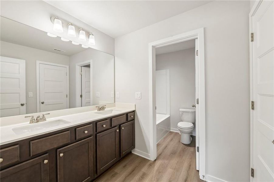 Furnished interior view inside a new home in Fowler Farms, Auburn (Image 8).
