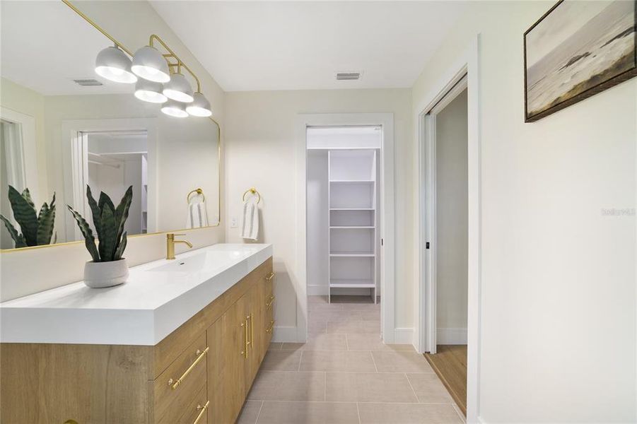 Furnished interior view inside a new home in , Winter Garden (Image 44). Furnished interior view inside a new home in , Winter Garden (Image 44).