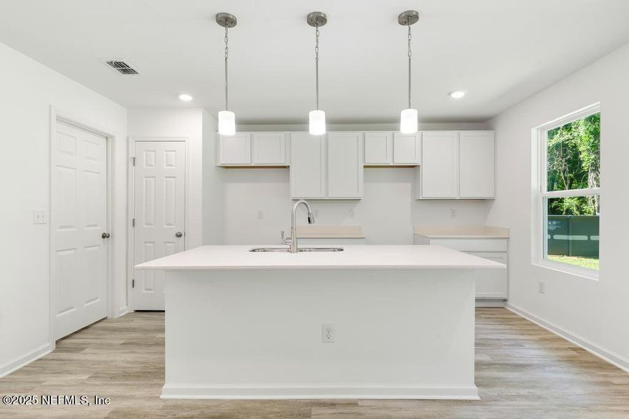 Furnished interior view inside a new home in , Jacksonville (Image 7).