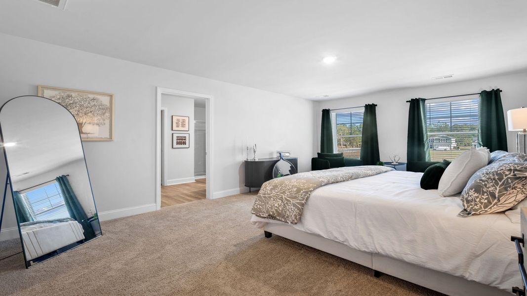 Furnished interior view inside a new home in The Retreat at East Argent, Ridgeland (Image 17). Furnished interior view inside a new home in The Retreat at East Argent, Ridgeland (Image 17).
