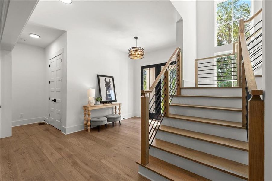 Furnished interior view inside a new home in , Canton (Image 68).