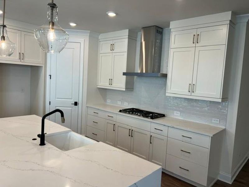 Furnished interior view inside a new home in Promenade at Sawnee Village, Cumming (Image 9).
