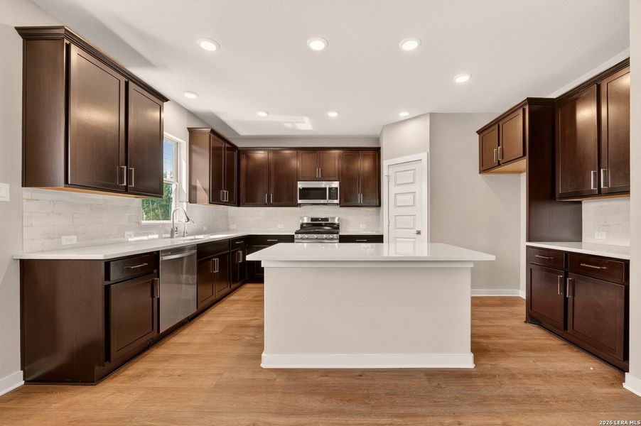 Furnished interior view inside a new home in Trilogy Grove, San Antonio (Image 4).