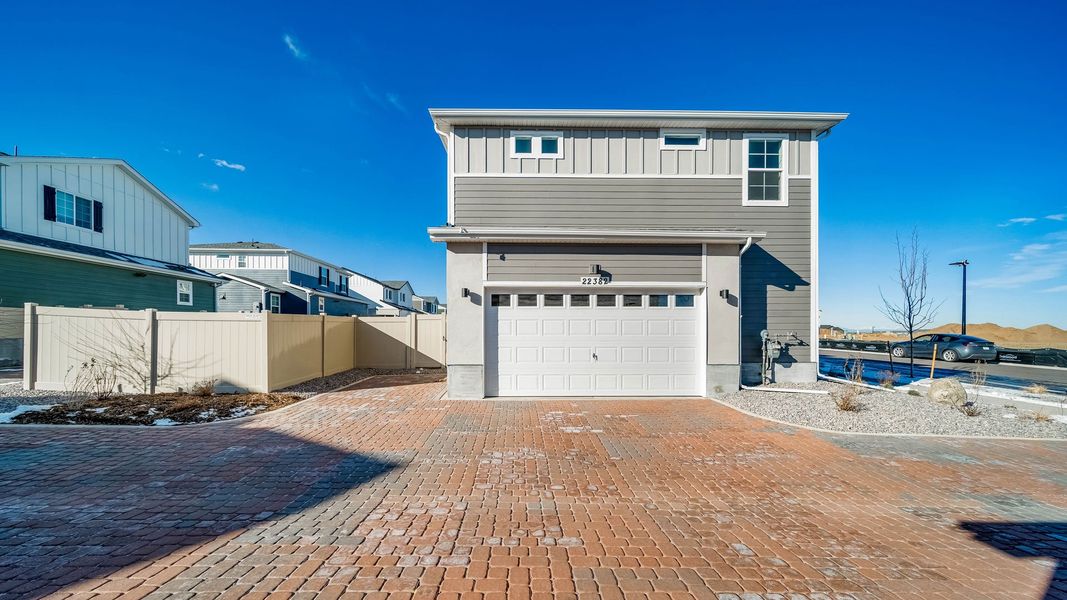 In-progress construction of a new home in Green Valley Ranch, Aurora, CO (Image 39).