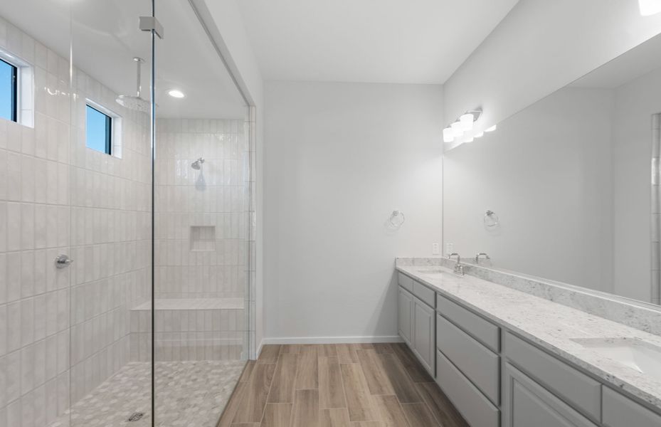 Furnished interior view inside a new home in Regent Hills - Meadow Series, Buckeye (Image 11).