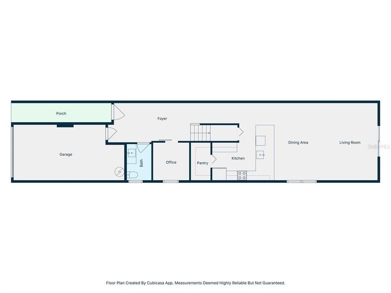 2D floor plan layout of this home in , Tampa, FL (Image 4).